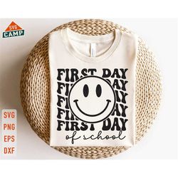 first day of school svg, 1st day of school svg, back to school svg, happy first day of school svg, hello school shirt, b
