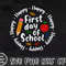 Happy First Day Of School SVG, Back to School Svg, 1st Day Of School Svg, Teacher Shirt, Pencil, Summer, Digital Download Png, Dxf, Eps File - 4.jpg