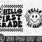 Hello First Grade Svg Png, Retro Back to School Svg Png, Back to School Shirt SVG, 1st Grade Vibes, First Grade Squad, Digital Download File - 3.jpg