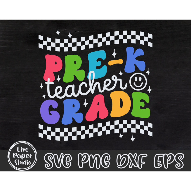 Pre K Svg, Pre K Teacher, Teacher Svg, Back to School Svg, First Day of School Svg, Pre-K Teacher Shirt, Teacher Gift, Digital Download File - 3.jpg