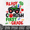 Ready to Crush First Grade Svg, Monster Truck Svg, Back to School Svg, 1st Day of School Svg, 1st Grade Shirt, Digital Download Dxf Files - 3.jpg