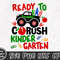 Ready to Crush Kindergarten Svg, Monster Truck Svg, Back to School Svg, 1st Day of School Svg, Kindergarten Shirt Svg, Digital Download File - 3.jpg