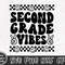 Second Grade Vibes Svg Png, Retro Back to School Svg Png, Back to School Shirt, Hello 2nd Grade, Second Grade Squad, Digital Download Files - 3.jpg