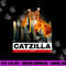 CATZILLA - Funny Kitty Tshirt for Cat lovers to Halloween copy.jpg