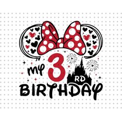 my 3rd birthday svg, 3rd svg, gifts for 3 year, 3rd birthday svg, birthday svg, bday shirt svg, it's my birthday svg, mo