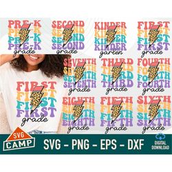 teacher svg bundle, first day of school svg, kindergarten teacher, back to school svg, preschool teacher, 1st grade svg,