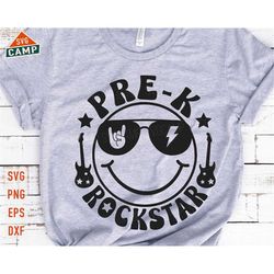 pre-k rockstar svg, pre k graduation svg, last day of school svg, pre k svg, pre k graduate svg, end of school svg, pre-