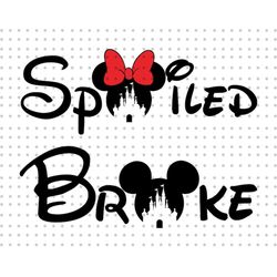 bundle spoiled broke svg, family trip svg, magical castle svg, mouse head svg, magical kingdom svg, mouse spoiled broke