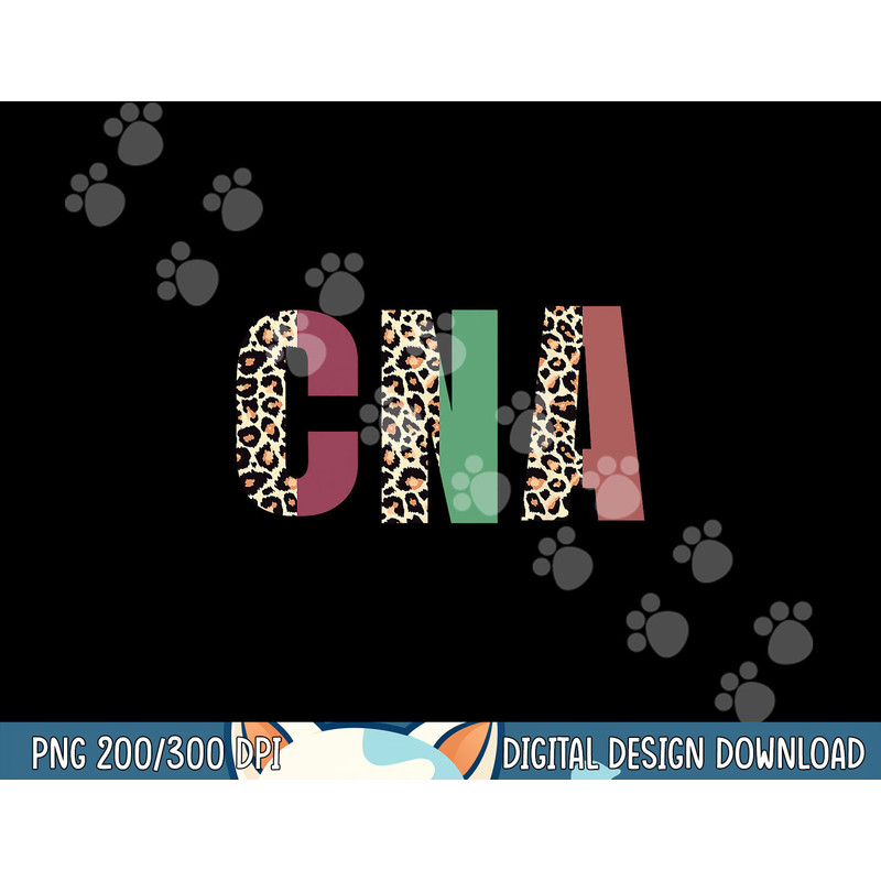 Funny Leopard Nursing Tee Cna, Certified Nursing Assistant png, sublimation copy.jpg