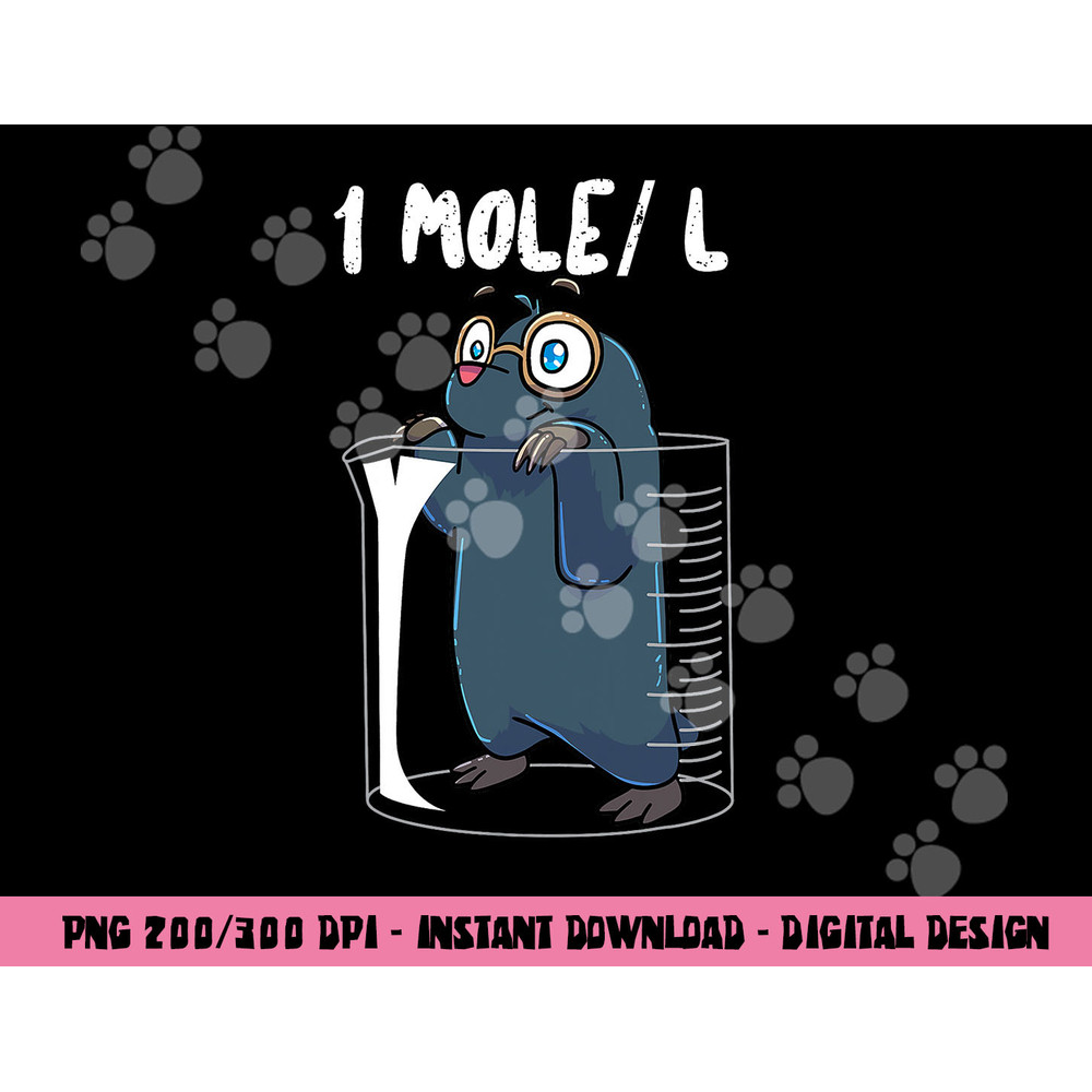 Chemistry Chemist Student Science Teacher Mole png, sublimation copy.jpg