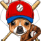 Chihuahua Baseball Dog Lovers Baseball Player png, sublimation.pngChihuahua Baseball Dog Lovers Baseball Player png, sublimation.png