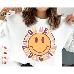 oh hey kindergarten svg, first day of school svg, kindergarten svg, back to school svg, kindergarten - guerillacynthia