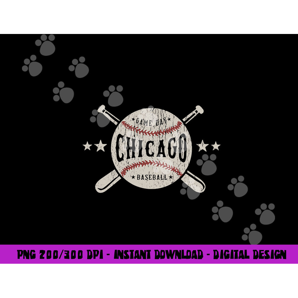 Chicago Illinois IL png, sublimation Vintage Baseball Graphic Tee copy.jpg