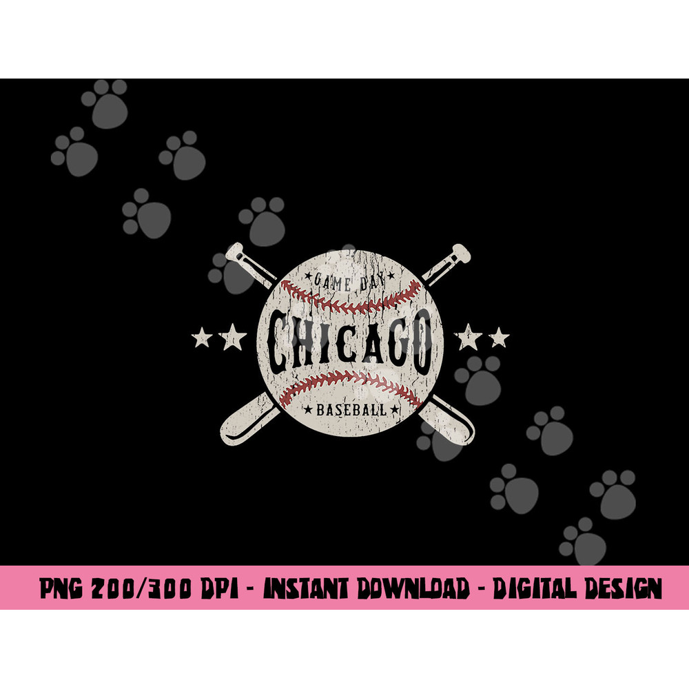 Chicago Illinois IL png, sublimation Vintage Baseball Graphic Tee copy.jpg