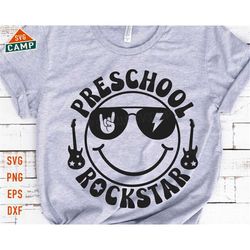 preschool rockstar svg, preschool graduation svg, last day of school svg, preschool svg, end of school svg, preschool gr