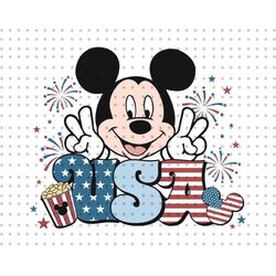 usa svg, mouse head svg, fourth of july svg, independence day svg, patriotic svg, july 4th svg, america flag svg, americ