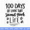 100 Days of School SVG, 2nd Grade SVG, Second Grade svg, 100th Day of School svg, 100 Days svg, Teacher svg, School svg, Cut File Cricut - 1.jpg