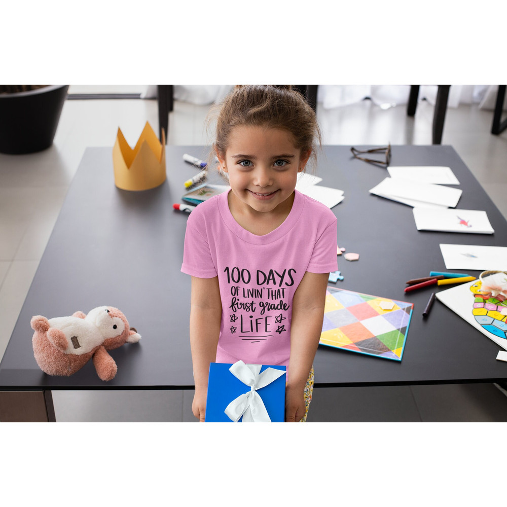 100 Days of School SVG, 1st Grade SVG, First Grade svg, 100th Day of School svg, 100 Days svg, Teacher svg, School svg, Cut File Cricut - 5.jpg