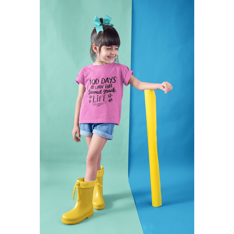 100 Days of School SVG, 2nd Grade SVG, Second Grade svg, 100th Day of School svg, 100 Days svg, Teacher svg, School svg, Cut File Cricut - 4.jpg