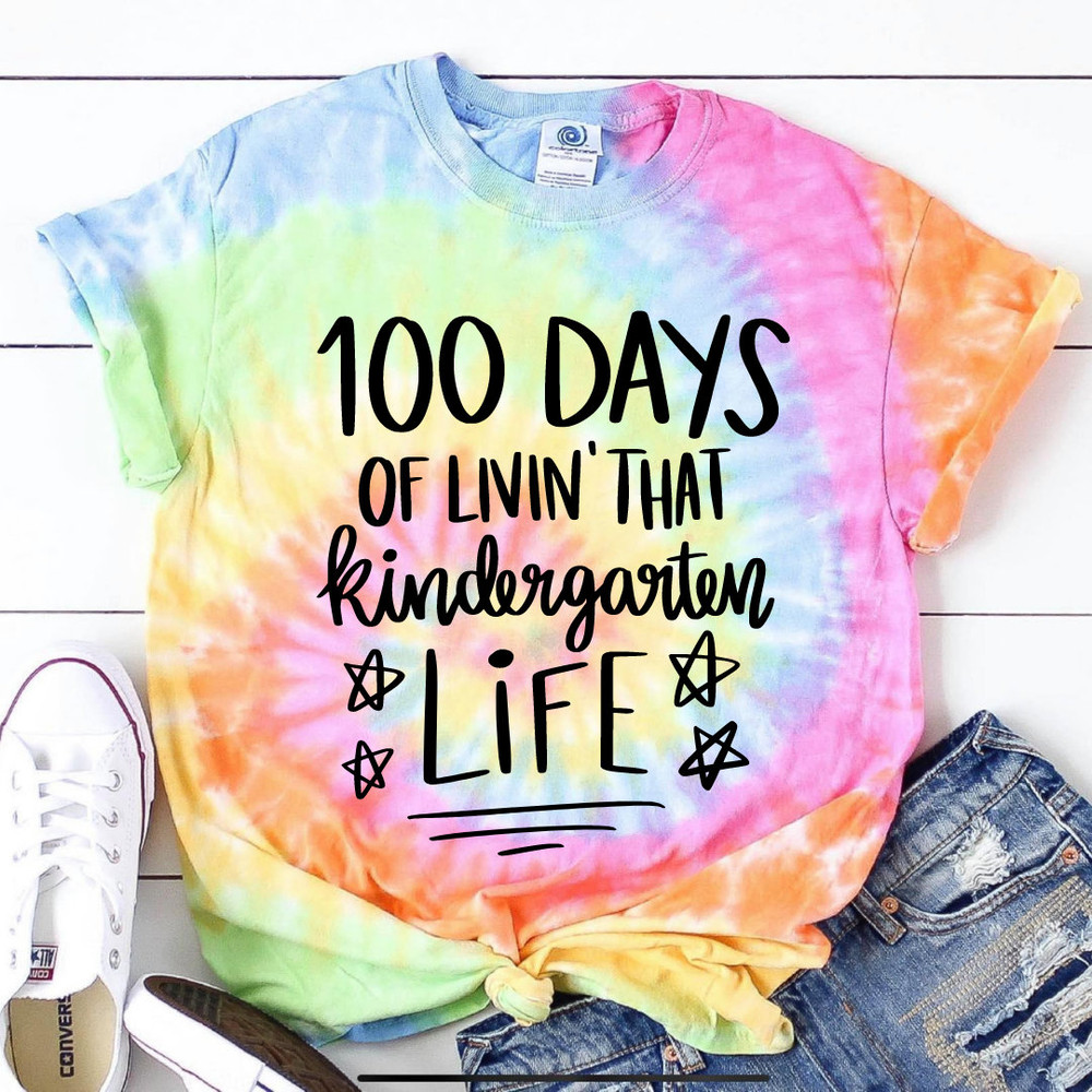 100 Days of School SVG, Kindergarten SVG, 100th Day of School svg, 100 Days svg, Teacher svg, School svg, Cut File Cricut, Silhouette - 3.jpg