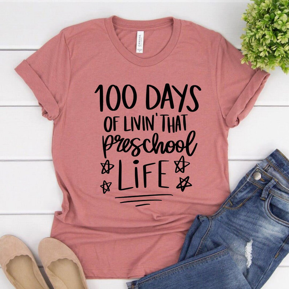 100 Days of School SVG, Preschool Grade SVG, 100th Day of School svg, 100 Days svg, Teacher svg, School svg, Cut File Cricut, Silhouette - 3.jpg