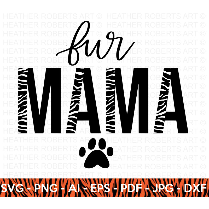 Fur Mama SVG, Half Leopard SVG, Fur Mom svg, Dog Mom svg, Dog Mama svg, Cat Mom svg Cat Mama svg, Dog Quotes svg, Cheetah, Cricut Cut File - 1.jpg