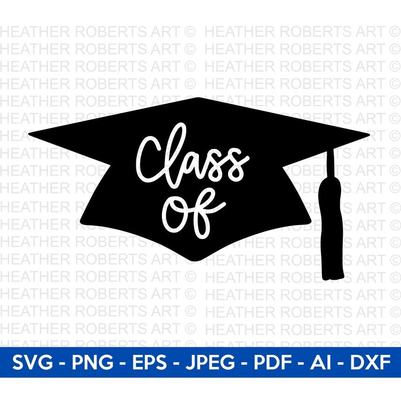 Graduation Cap SVG, Graduation Cap SVG, Graduation 2023, Class of 2023, Graduate, Clipart, Vinyl Transfer, Senior,Cut File Cricut,Silhouette - 1.jpg
