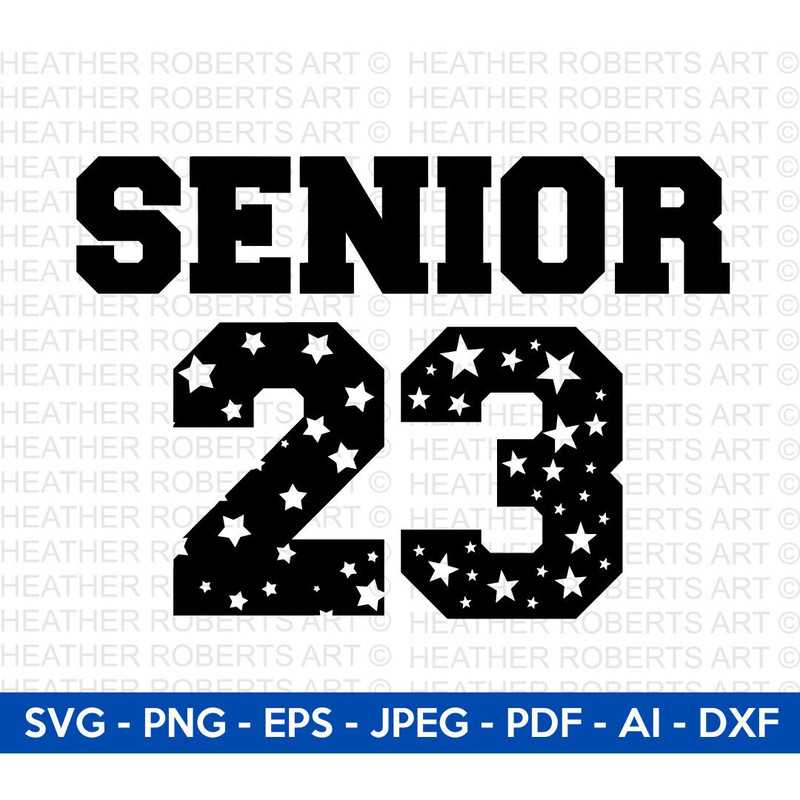 Senior 23 SVG, Graduation Cap SVG, Graduation 2023, Class of 2023, Graduate, Clipart, Vinyl Transfer, Senior, Cut File Cricut, Silhouette - 1.jpg