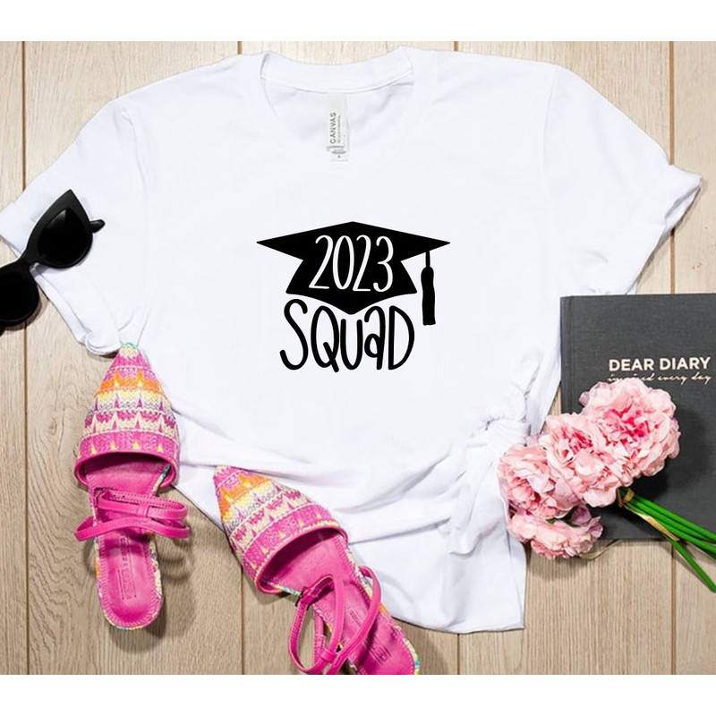 Squad 2023 SVG, Graduation Cap SVG, Graduation 2023, Class of 2023, Graduate, Clipart, Vinyl Transfer, Senior, Cut File Cricut, Silhouette - 5.jpg
