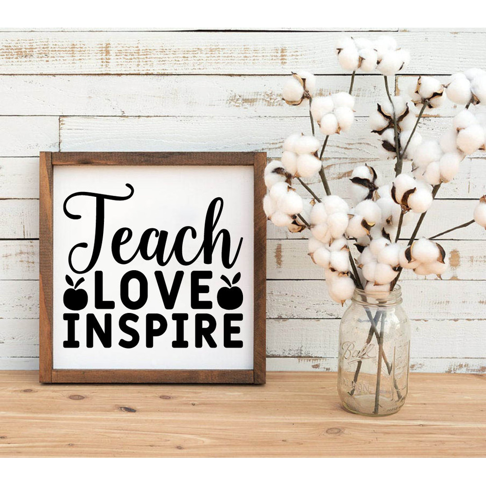 Teach Love Inspire SVG, Teacher svg,Back to School Svg,School Svg, School Shirt svg, Teacher Shirts Svg, Gift for Teachers, Cut File Cricut, - 4.jpg