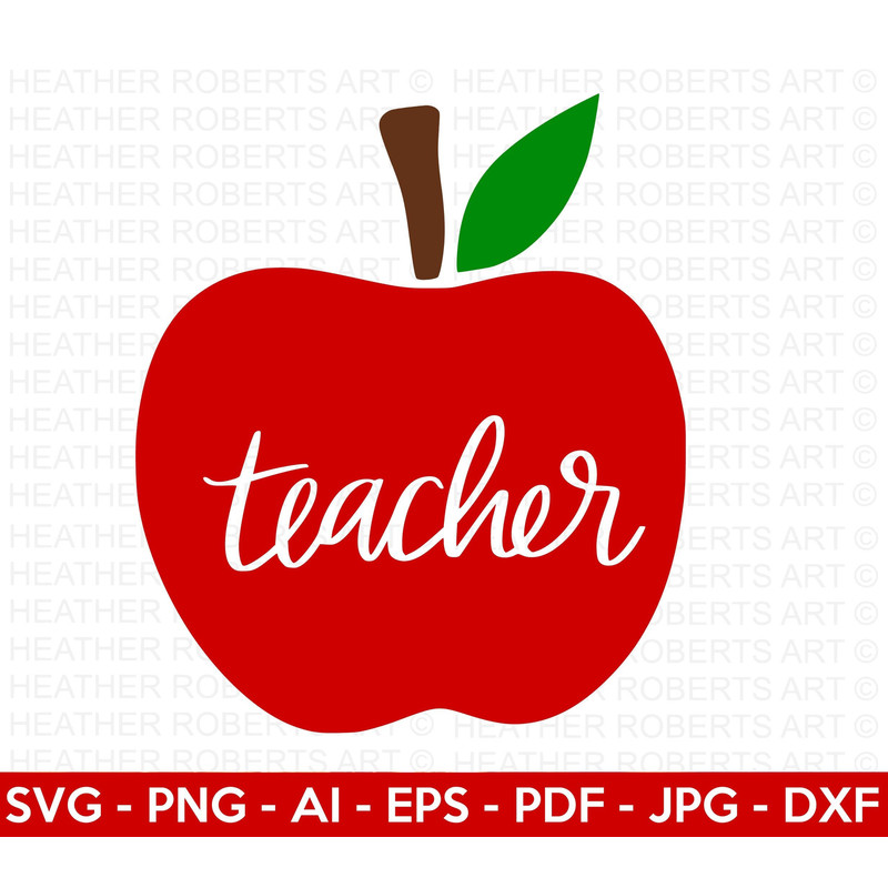 Teacher SVG, Apple SVG Back to school svg, Teacher shirt SVG, Gift for teachers svg, School shirt svg, Cricut Cut Files, Silhouette - 1.jpg