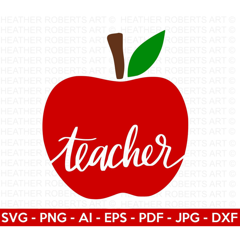 Teacher SVG, Apple SVG Back to school svg, Teacher shirt SVG, Gift for teachers svg, School shirt svg, Cricut Cut Files, Silhouette - 1.jpg