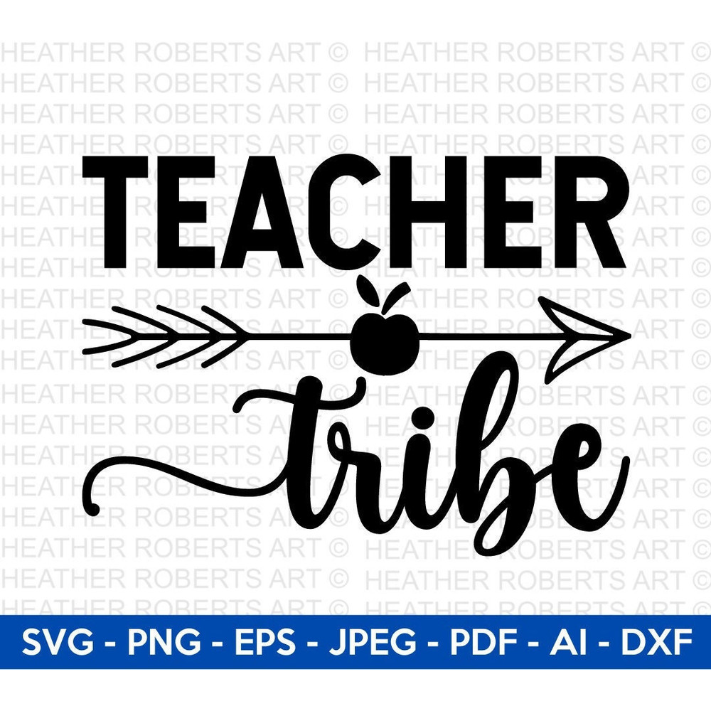 Teacher Tribe SVG, Teacher svg, Back to School Svg, School Svg, School Shirt svg, Teacher Shirts Svg,Gift for Teachers, Cut File Cricut, - 1.jpg