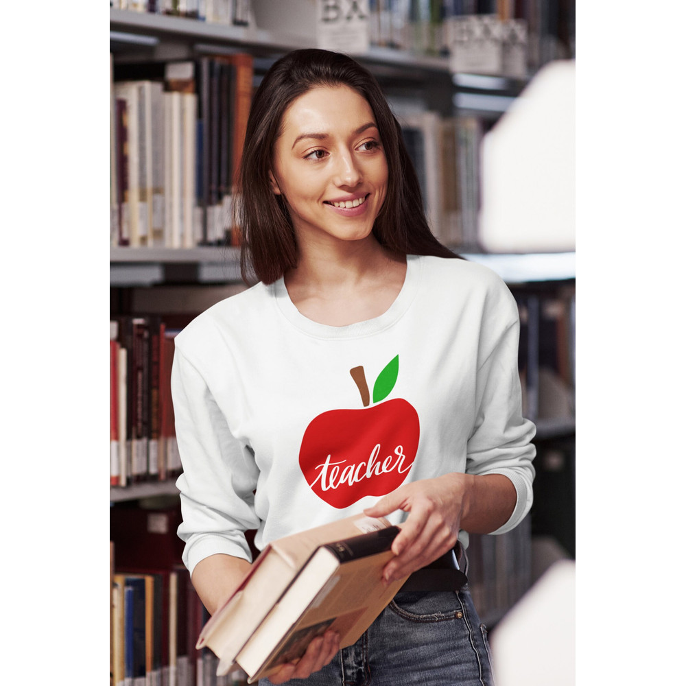 Teacher SVG, Apple SVG Back to school svg, Teacher shirt SVG, Gift for teachers svg, School shirt svg, Cricut Cut Files, Silhouette - 4.jpg