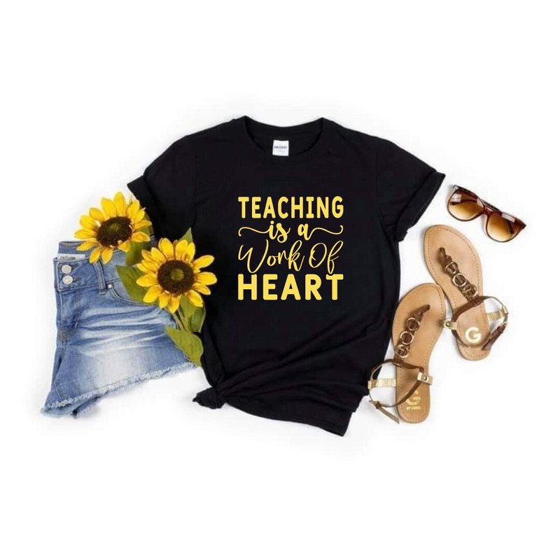 Teaching is a Work of Heart SVG, Teacher svg, Back to School Svg, School Svg, School Shirt svg, Teacher Shirts Svg, Cut File Cricut, - 3.jpg