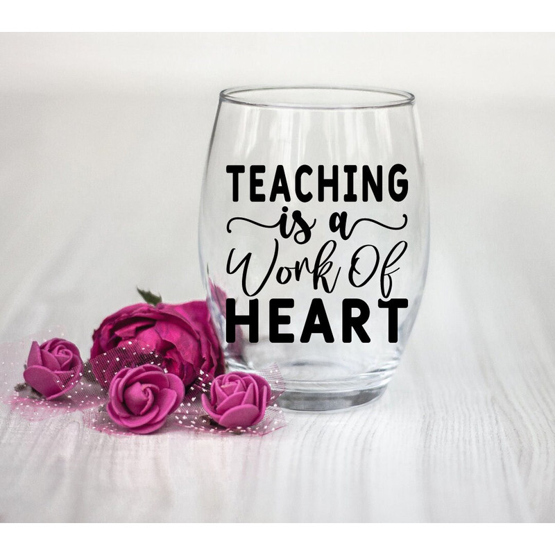 Teaching is a Work of Heart SVG, Teacher svg, Back to School Svg, School Svg, School Shirt svg, Teacher Shirts Svg, Cut File Cricut, - 4.jpg