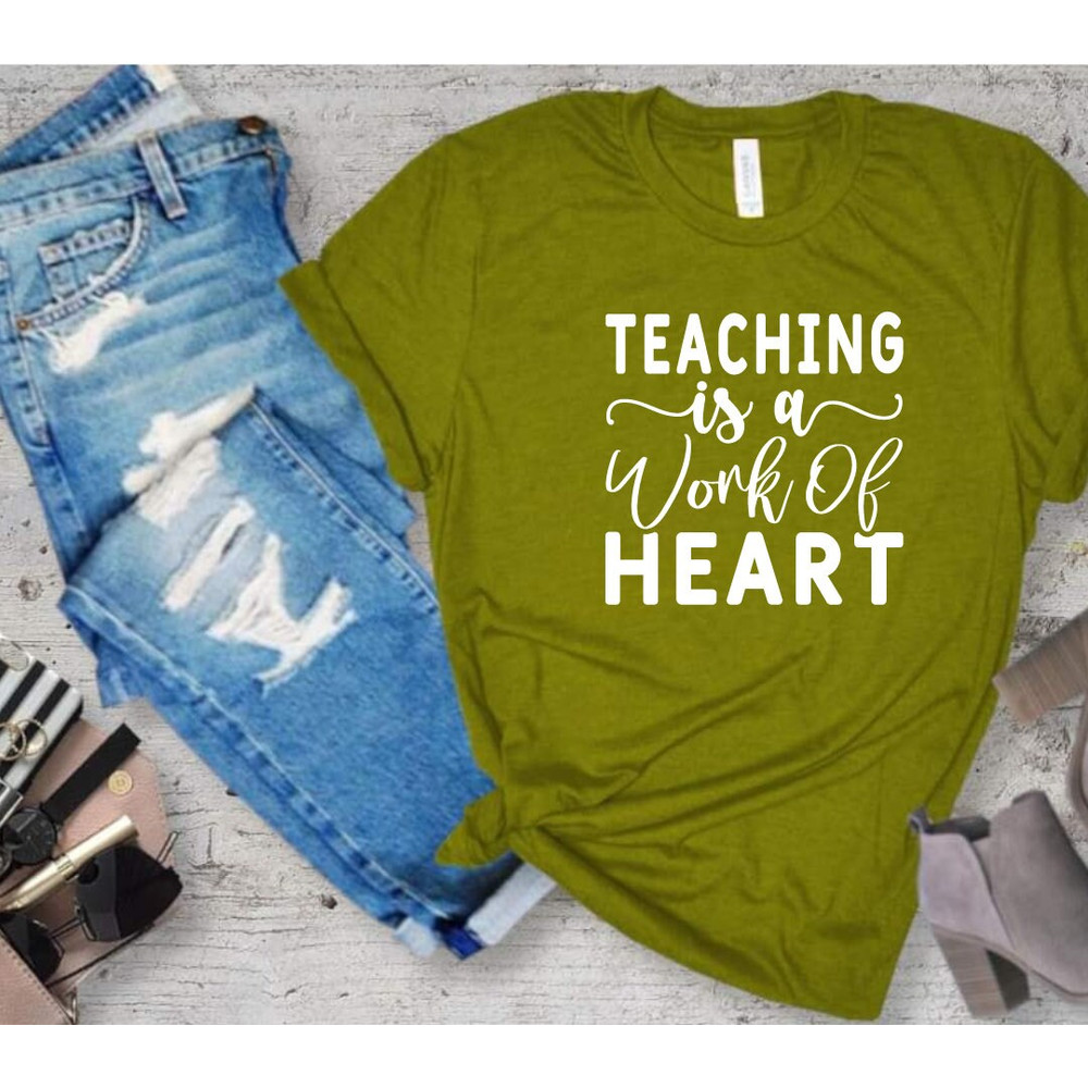 Teaching is a Work of Heart SVG, Teacher svg, Back to School Svg, School Svg, School Shirt svg, Teacher Shirts Svg, Cut File Cricut, - 5.jpg