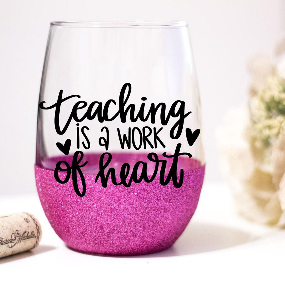 Teaching is a Work of Heart Svg, Teacher's Day Svg, Teacher Gift, Teacher Shirt svg, Teacher Quote svg, Teacher Sayings, Cricut Cut File - 4.jpg