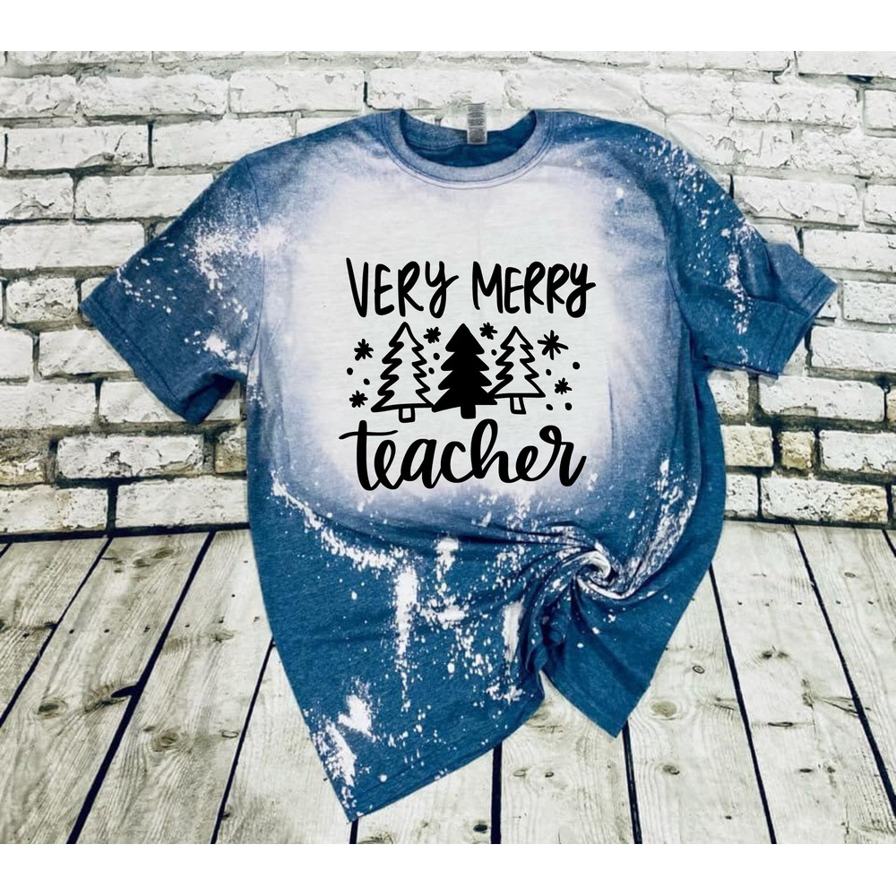 Very Merry Teacher SVG, Teacher Life SVG, Christmas svg, School Christmas svg, Santa SVG, Teacher svg, Christmas Shirt svg, Cut File Cricut - 4.jpg