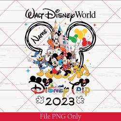 retro walt disney world png, vintage mickey and friends png, disney vacation png, disney family png, disney png 300dpi