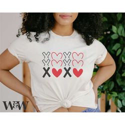 xoxo svg | valentine's day svg | valentine shirt svg | hugs and kisses svg | v-day svg | feb 14 svg | trendy valentine s