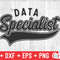 Data Specialist svg - Cut File - School Swoosh - svg - dxf - eps - png - Cut File - Silhouette - Cricut - Digital Download - 2.jpg