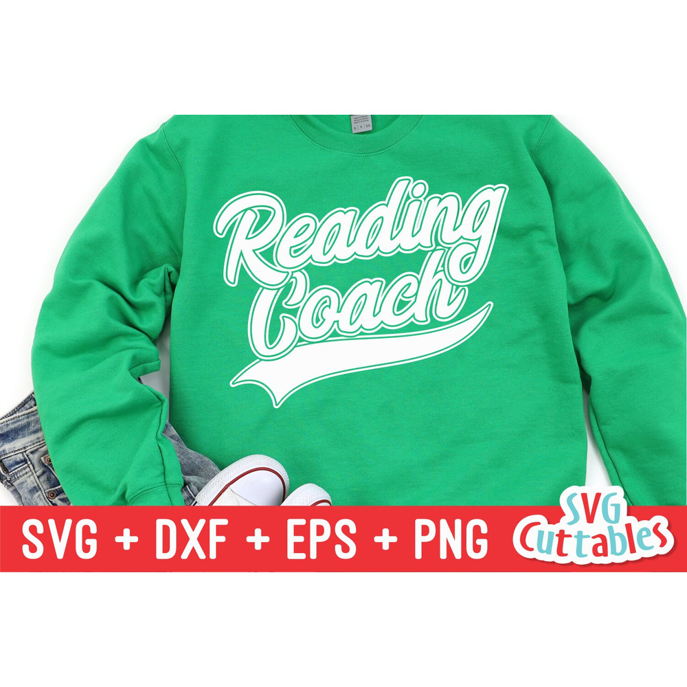 Reading Coach svg - Reading Teacher - Occupation - Swoosh - svg - dxf - eps - png - Cut File - Silhouette - Cricut - Digital Download - 2.jpg