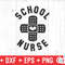 School Nurse svg - Cut File - Occupation - svg - dxf - eps - png - Cut File - Silhouette - Cricut - Digital Download - 2.jpg