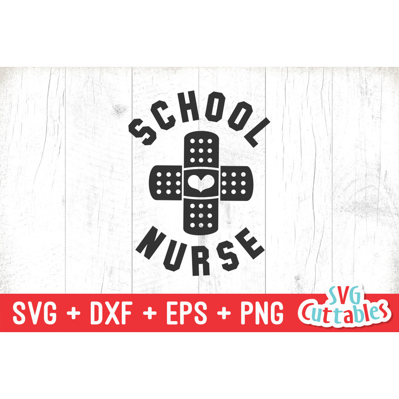 School Nurse svg - Cut File - Occupation - svg - dxf - eps - png - Cut File - Silhouette - Cricut - Digital Download - 2.jpg