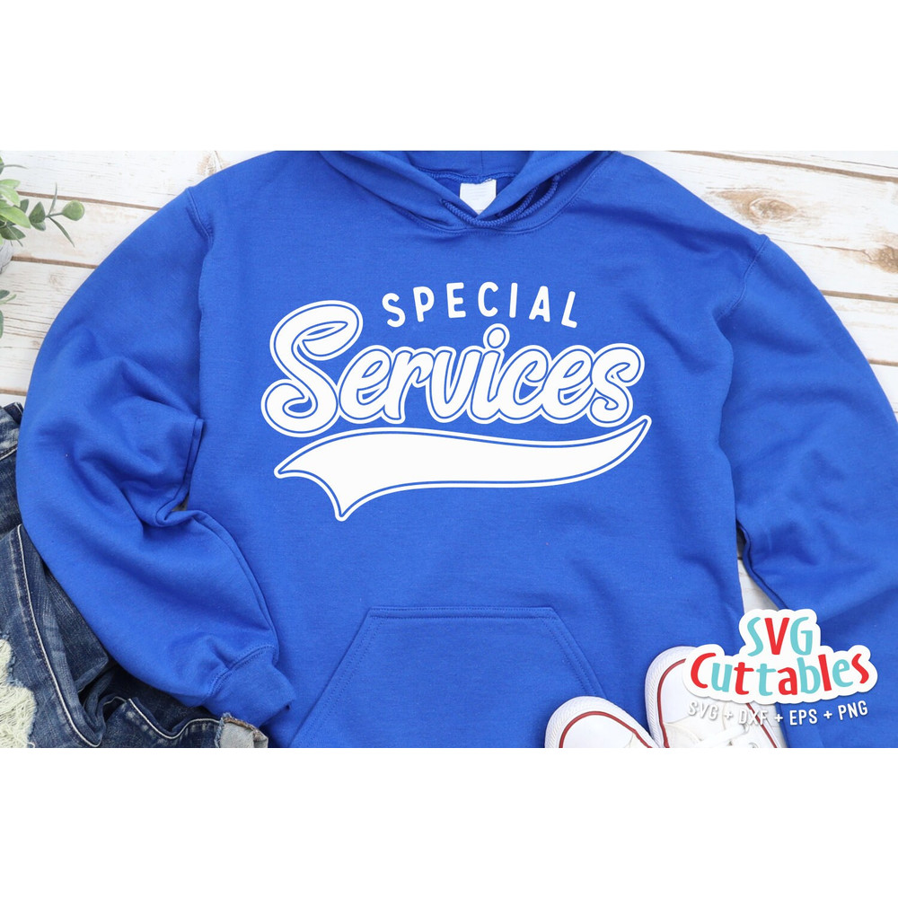 Special Services svg - Teacher Cut File - Occupation - Swoosh - svg - dxf - eps - png - Cut File - Silhouette - Cricut - Digital Download - 2.jpg