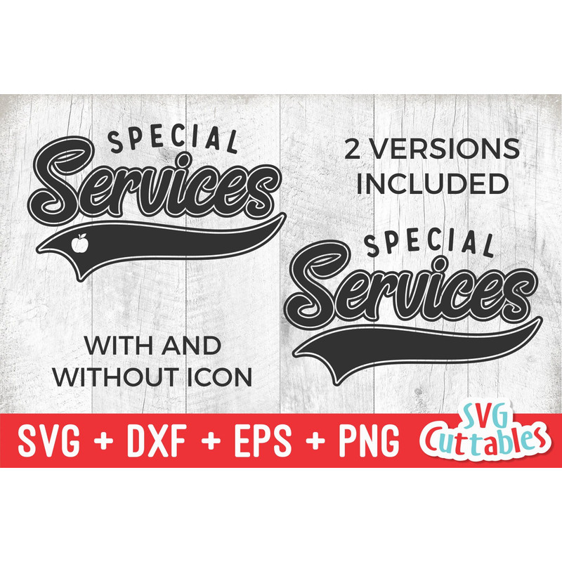 Special Services svg - Teacher Cut File - Occupation - Swoosh - svg - dxf - eps - png - Cut File - Silhouette - Cricut - Digital Download - 3.jpg