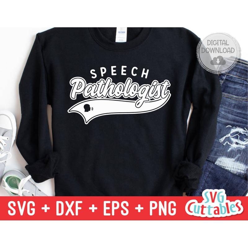 Speech Pathologist svg - Cut File - Occupation - Swoosh - svg - dxf - eps - png - Cut File - Silhouette - Cricut - Digital Download - 1.jpg