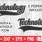 Technology svg - Technology Teacher - Occupation - Swoosh - svg - dxf - eps - png - Cut File - Silhouette - Cricut - Digital Download - 3.jpg