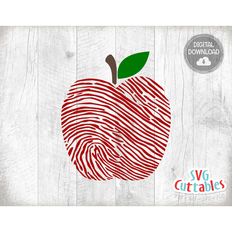 Apple svg - DNA Apple Cut File - Teacher svg - svg - dxf - eps - png - Silhouette - Cricut - Digital File - 1.jpg